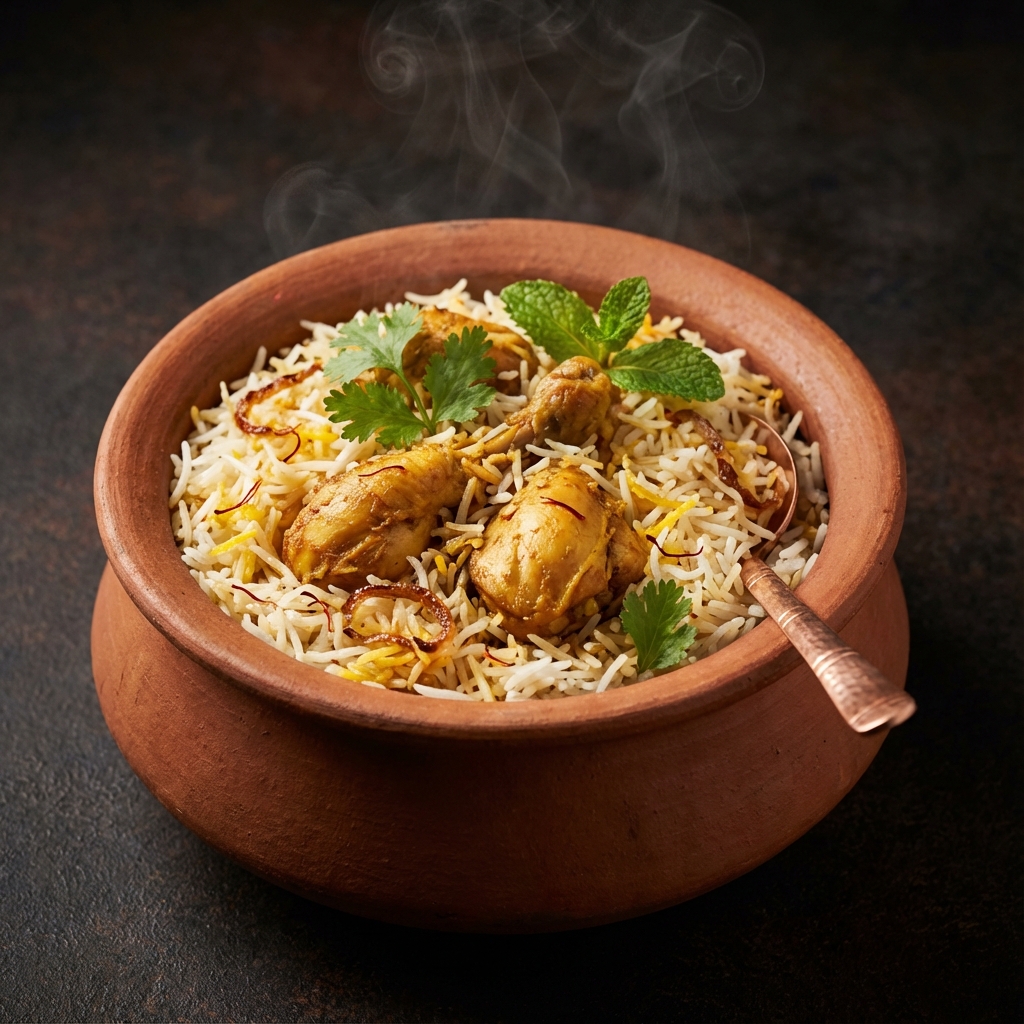 Royal Chicken Dum Biryani